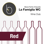 Graphic of red wine bottles for red wine club