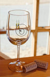Photo of our wine glass