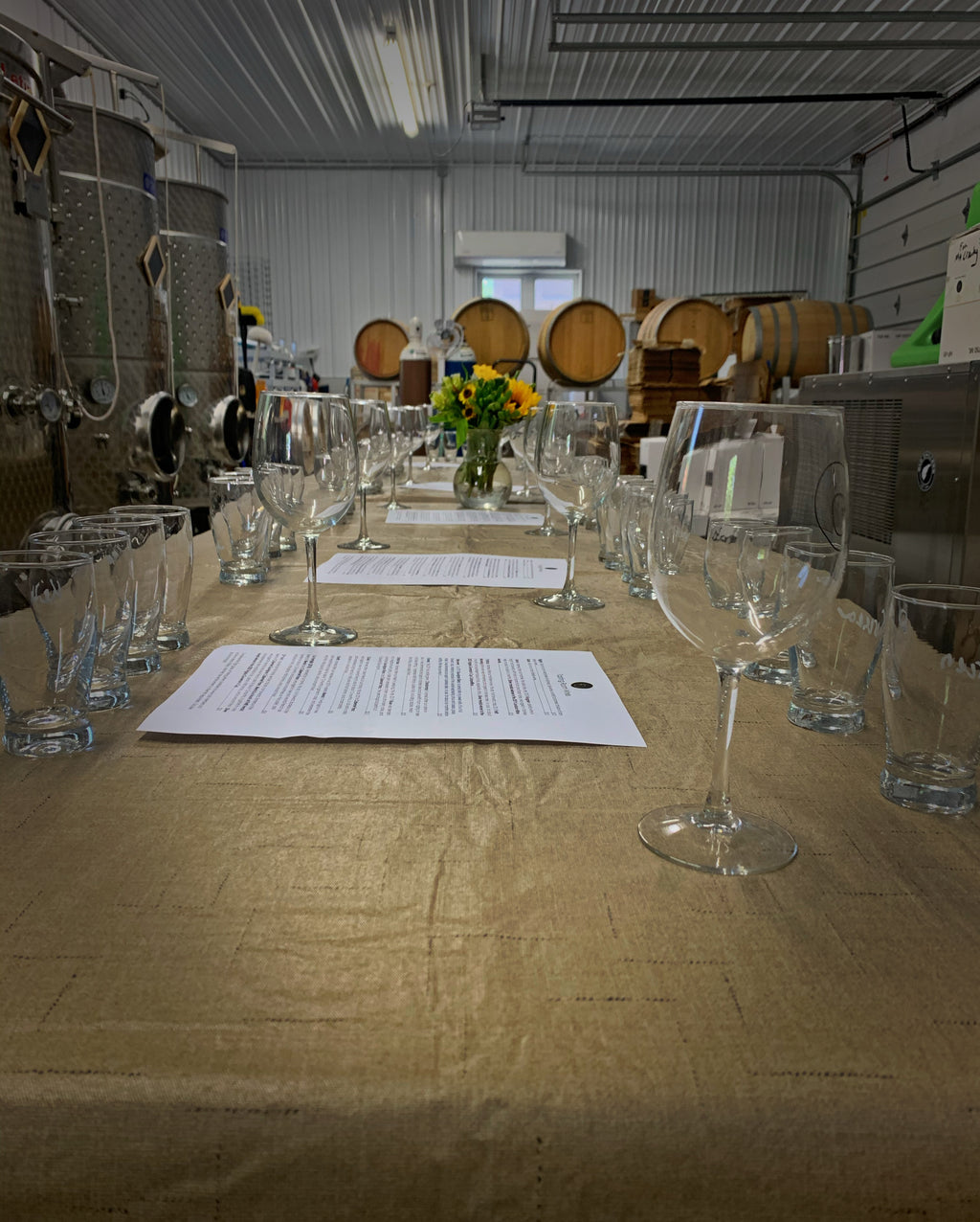 photo of group wine event
